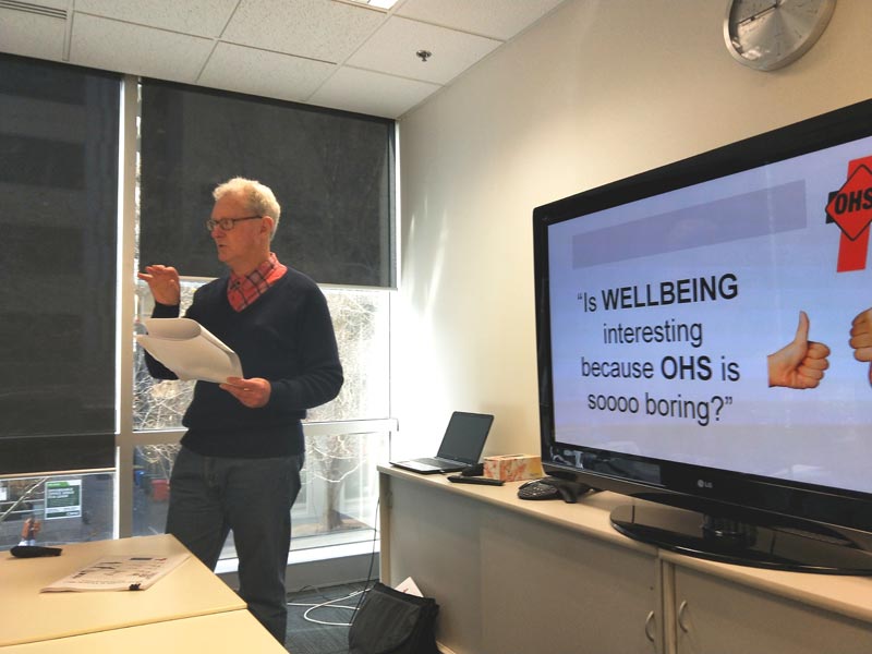 CSG Jun 2018 Presenter Barry Naismith